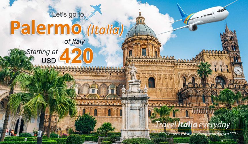 Đặt vé máy bay đi Palermo (Italia) giá rẻ