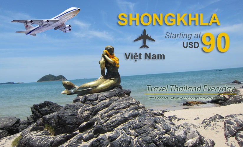 Đặt mua vé máy bay đi Songkhla