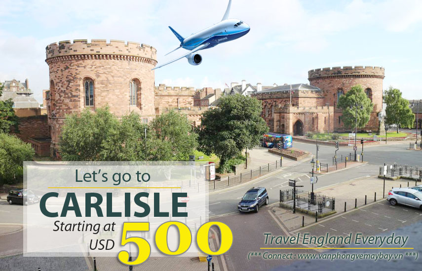 Đặt vé máy bay đi Carlisle (Anh) giá rẻ