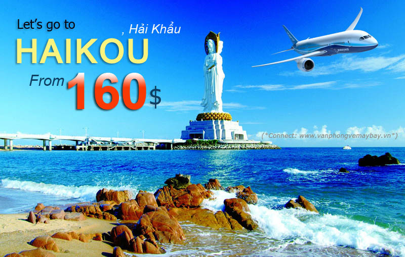 Đặt vé máy bay đi Hải Khẩu (Haikou) giá rẻ
