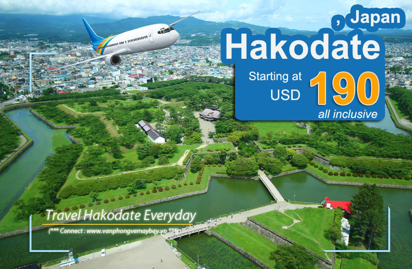 Vé máy bay đi Hakodate giá rẻ