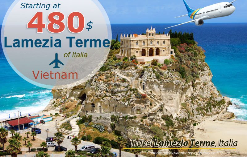 Vé máy bay đi Lamezia Terme giá rẻ