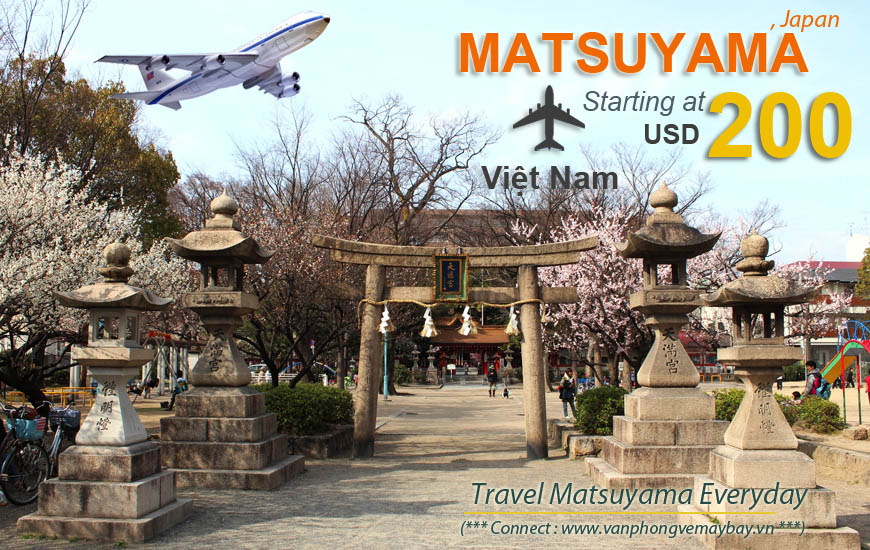 Đặt vé máy bay đi Matsuyama (Nhật Bản) giá rẻ