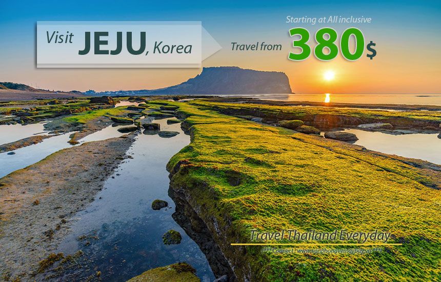 Đặt mua vé máy bay đi Jeju