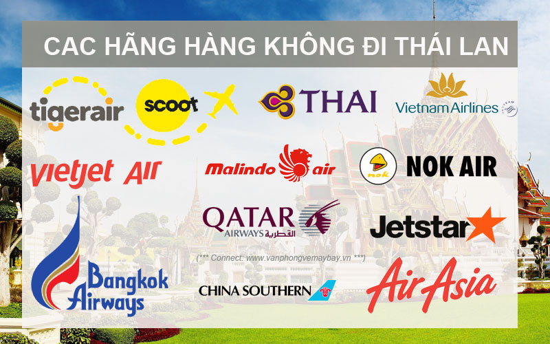 Hãng hàng không giá rẻ đi Thái Lan