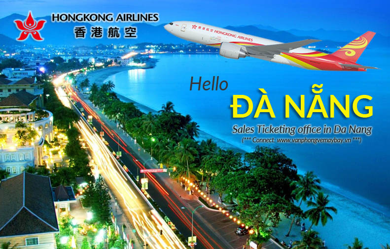 Van phong ve may bay Hong Kong Airlines tai Da Nang