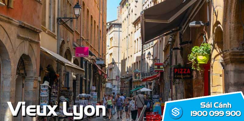 Khu phố cổ Vieux Lyon (Old Lyon)