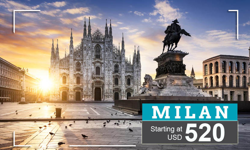 Đặt vé máy bay đi Milan (Italia) giá rẻ