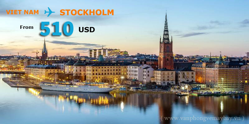 Vé máy bay đi Stockholm giá rẻ