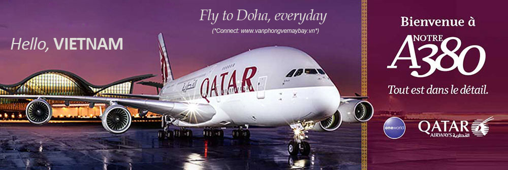 Banner Qatar Airways