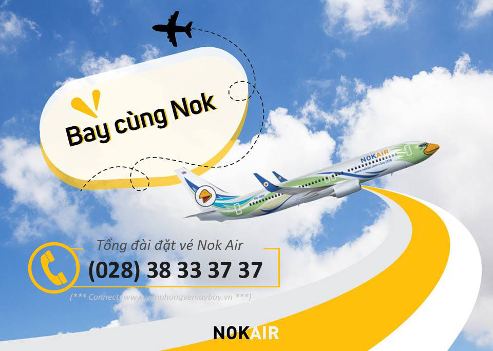 Số điện thoại hotline tổng đài đặt vé Nok Air