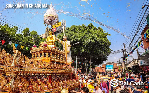 Tết Songkran tại Chiang Mai