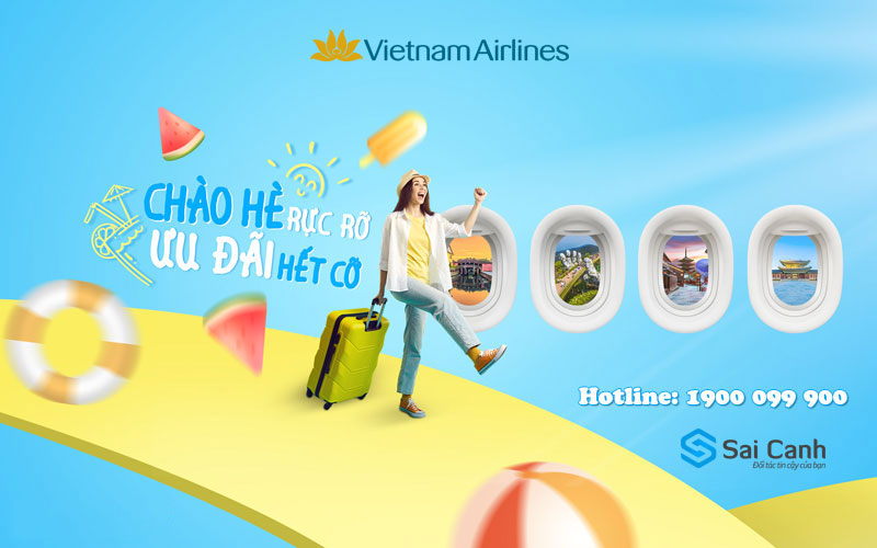 Khuyến mãi chào hè Vietnam Airlines