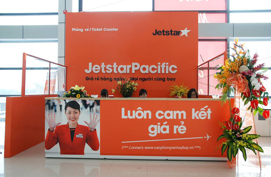 Văn phòng bán vé hãng Jetstar Pacific