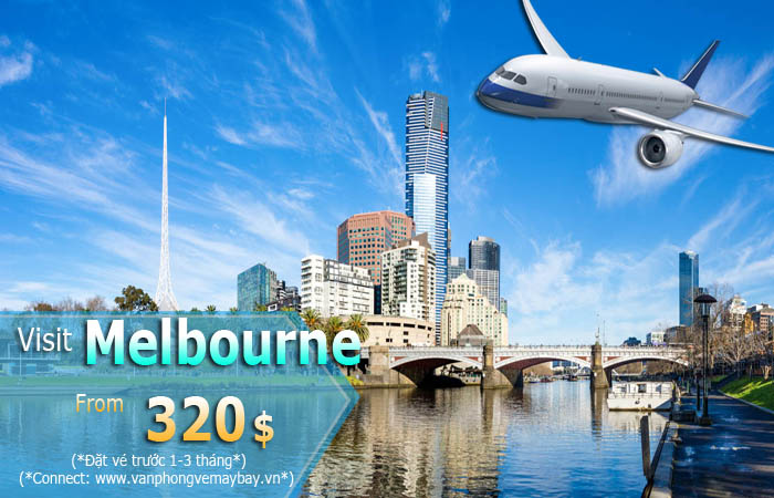 Vé máy bay đi Melbourne giá rẻ