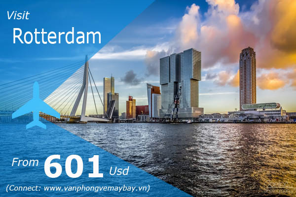 Vé máy bay đi Rotterdam giá rẻ